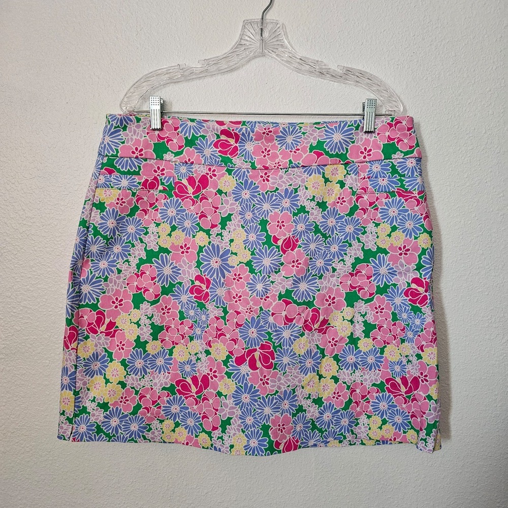 Kim Roger's Bright Floral Women's Skort Size 18W